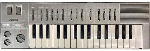 Yamaha CS-01 synthesizer keyboard