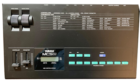 Yamaha MCS2 midi controller