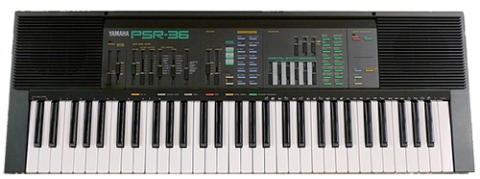 Yamaha PSR-36 keyboard synthesizer